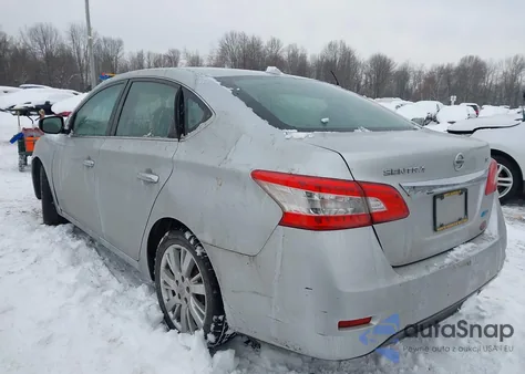 2014 Nissan Sentra Sl из США, поврежденный, VIN 3N1AB7APXEY203626